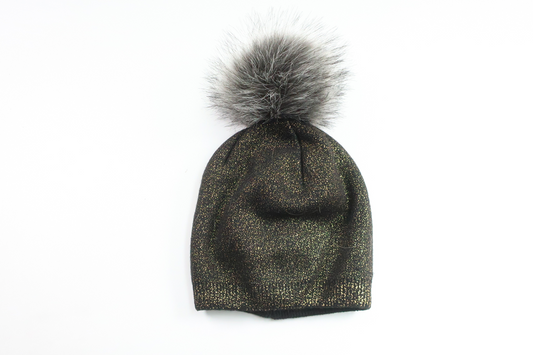 Hat with tassel from Unknown - Size 98/104 - Black
