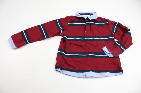 Striped sweater from Hampton Republic - Size 110/116 - Wine red
