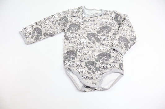 Bodysuit from Petite Mini - Size 80 - Grey