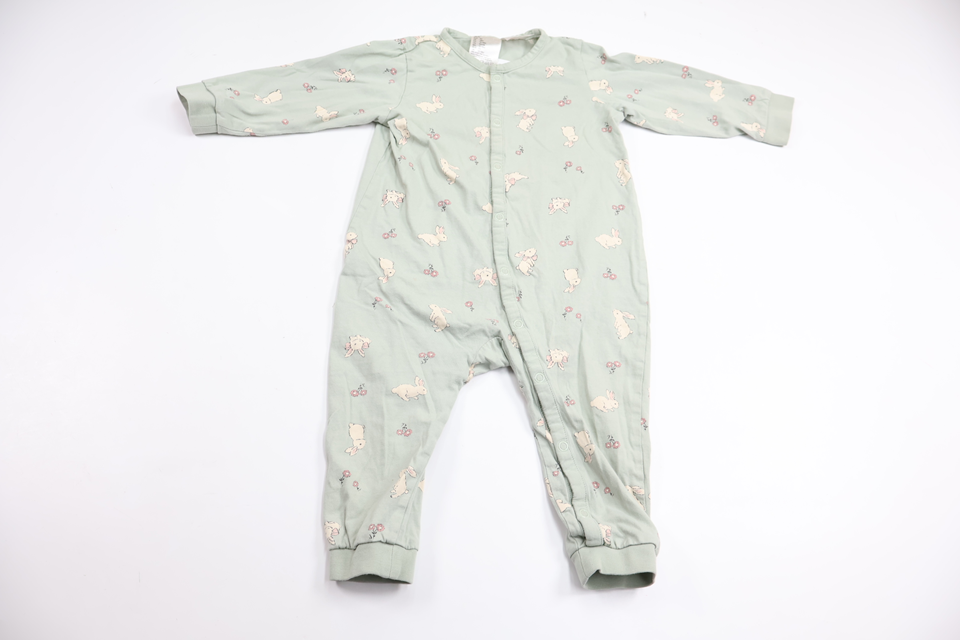Pyjamas with rabbits from H&M - Size 86 - Blue