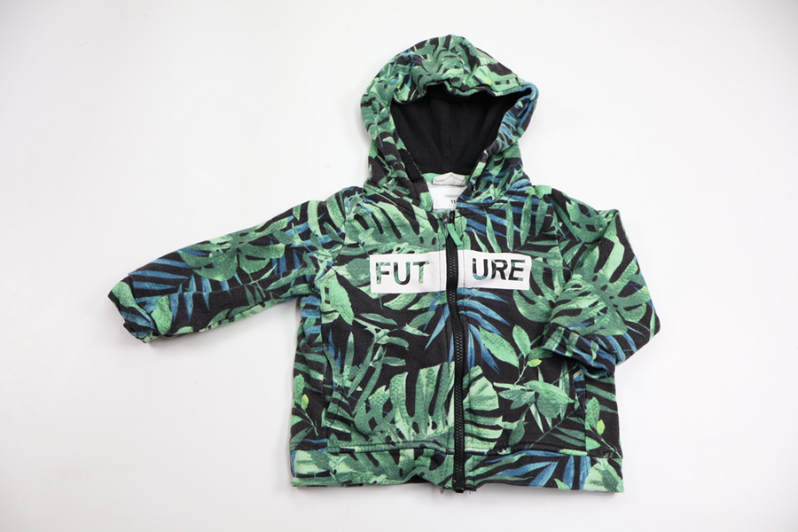 Hooded jacket from Kappahl - Size 74 - Green