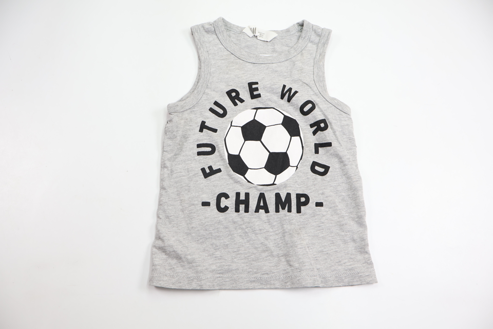 Tank top from H&M - Size 98/104 - Grey