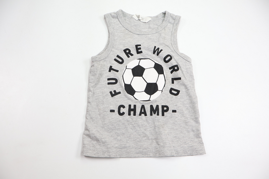 Tank top from H&M - Size 98/104 - Grey