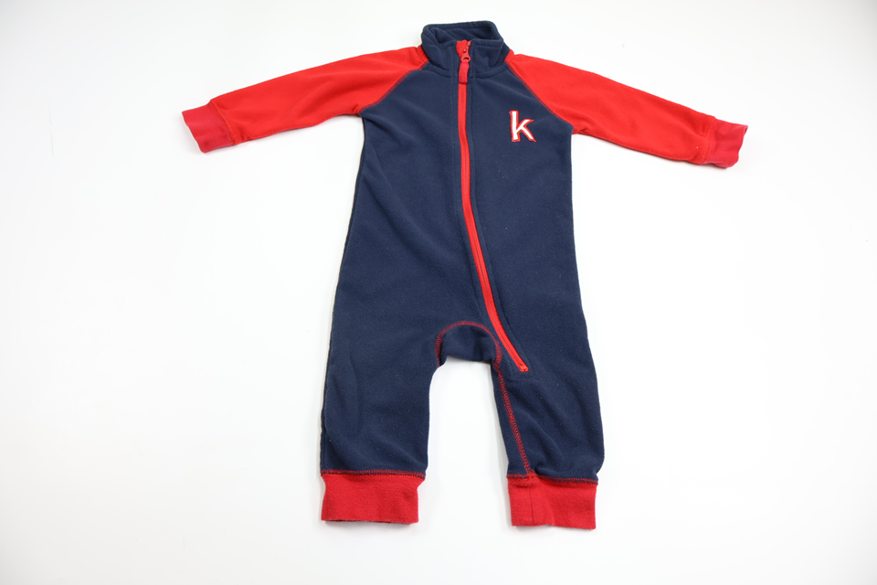 Fleece one-piece from KAXS - Size 80 - Navy blue