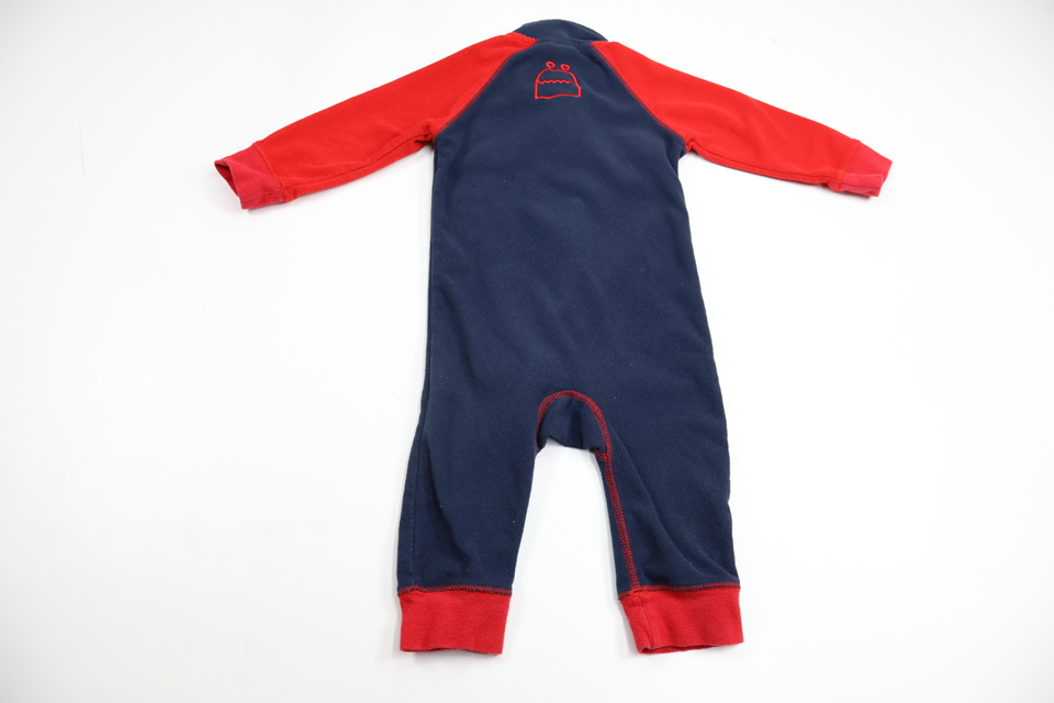 Fleece one-piece from KAXS - Size 80 - Navy blue