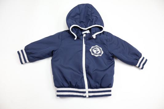 Bomber jacket from H&M - Size 74 - Navy blue