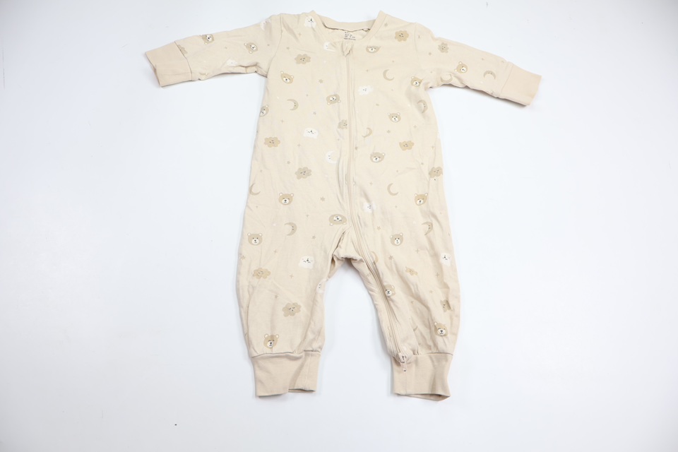 Pajamas with teddy bears from Lindex - Size 68 - Beige