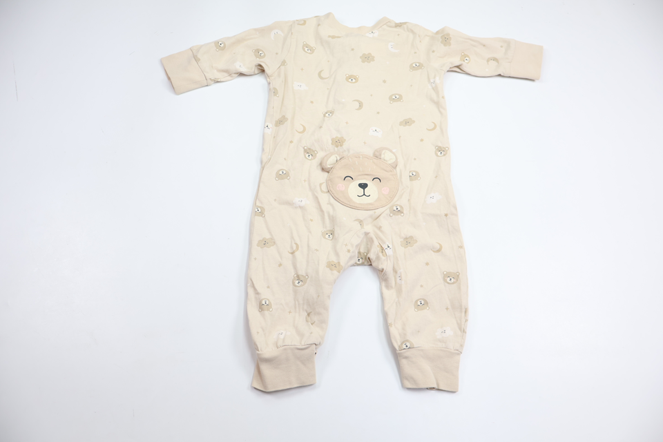 Pajamas with teddy bears from Lindex - Size 68 - Beige
