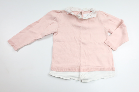 Knitted sweater from H&M - Size 86 - Pink