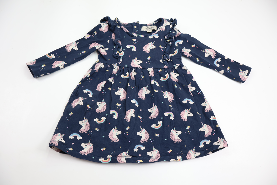 Unicorn dress from Sweetie - Size 86 - Navy blue