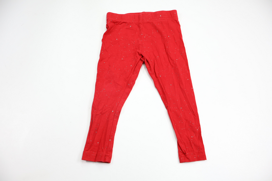 Leggings from ICA I Love Eco - Size 86/92 - Red