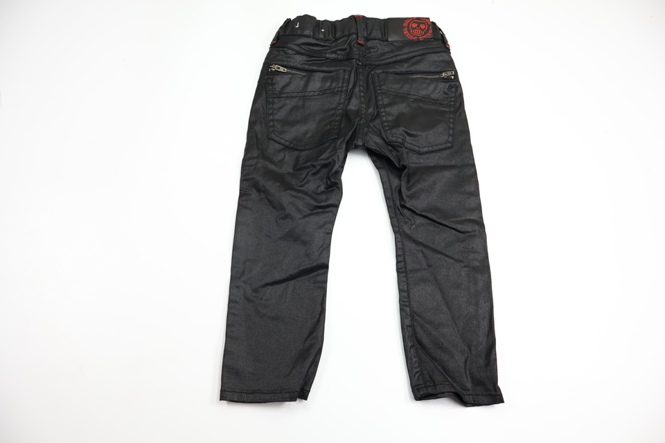 Faux leather trousers from H&M - Size 98 - Black