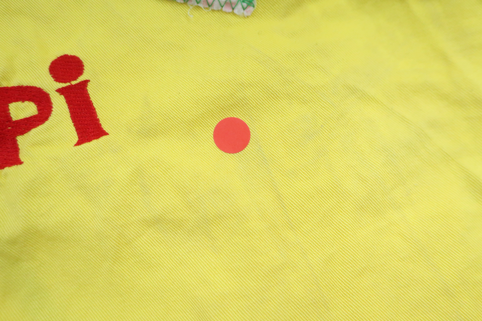 Apron Pippi Longstocking from Micki Toys - Size 116/122 - Yellow
