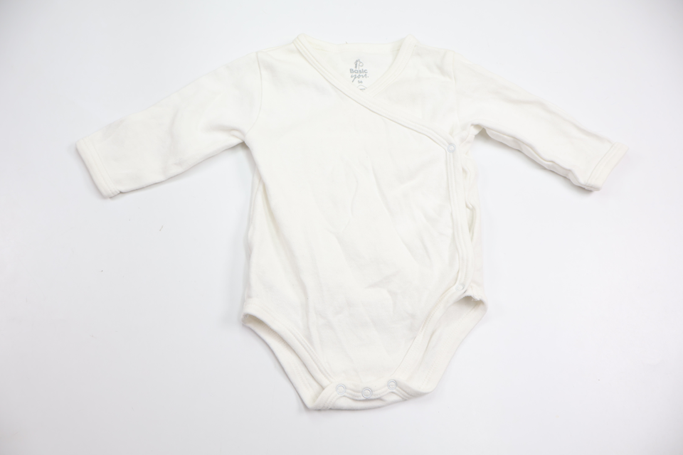 Wrap bodysuit from Basic U - Size 56 - White