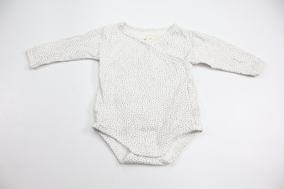 Wrapover bodysuit from Petite Mini - Size 56 - White
