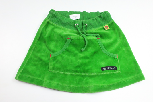 Velour skirt from Villervalla - Size 104 - Green