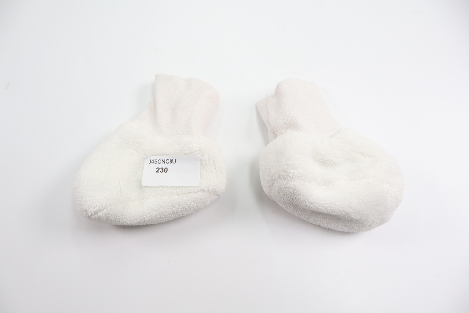 Fleece booties from Unknown - Size 56/62 - White