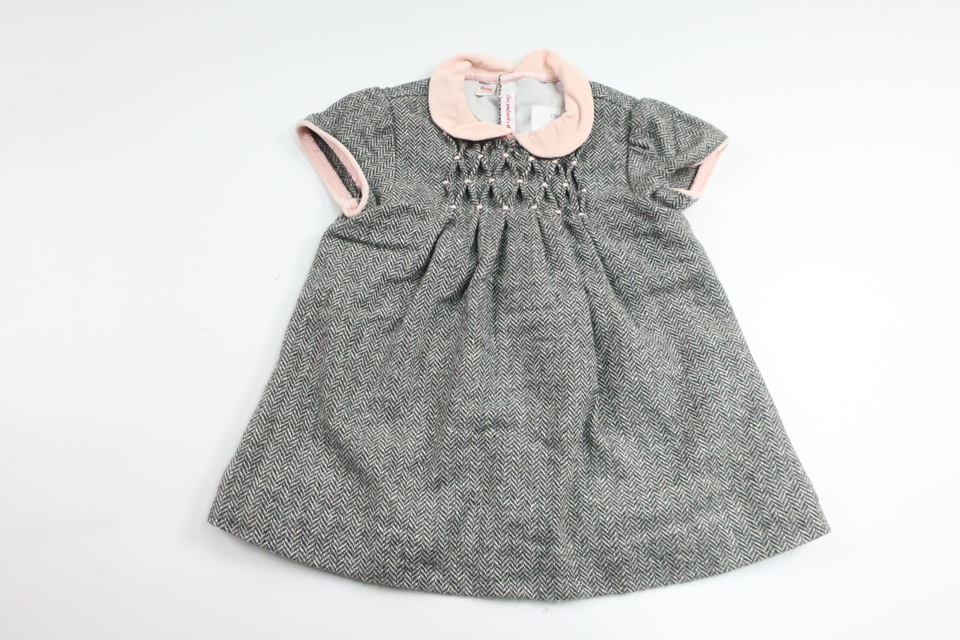 Dress from Les Enfants de Giselle - Size 68 - Grey