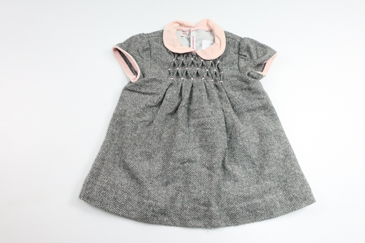 Dress from Les Enfants de Giselle - Size 68 - Grey