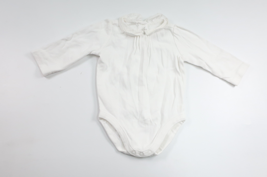 Body with collar from Janie & Jack - Size 62/68 - White