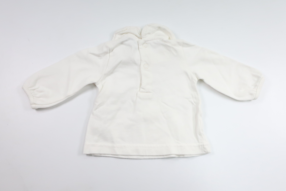 Sweater with collar from Primigino - Size 50/56 - White