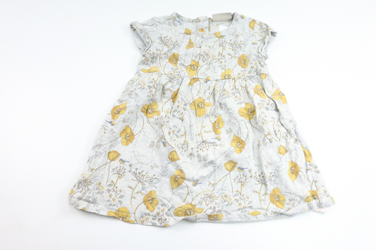 Floral dress from Next - Size 92 - Grey