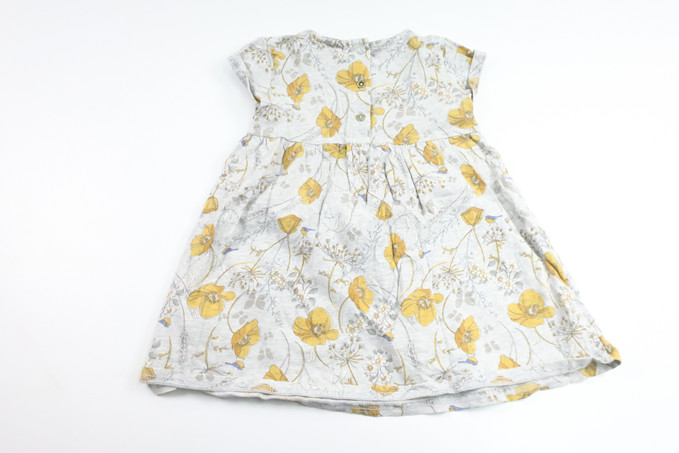 Floral dress from Next - Size 92 - Grey