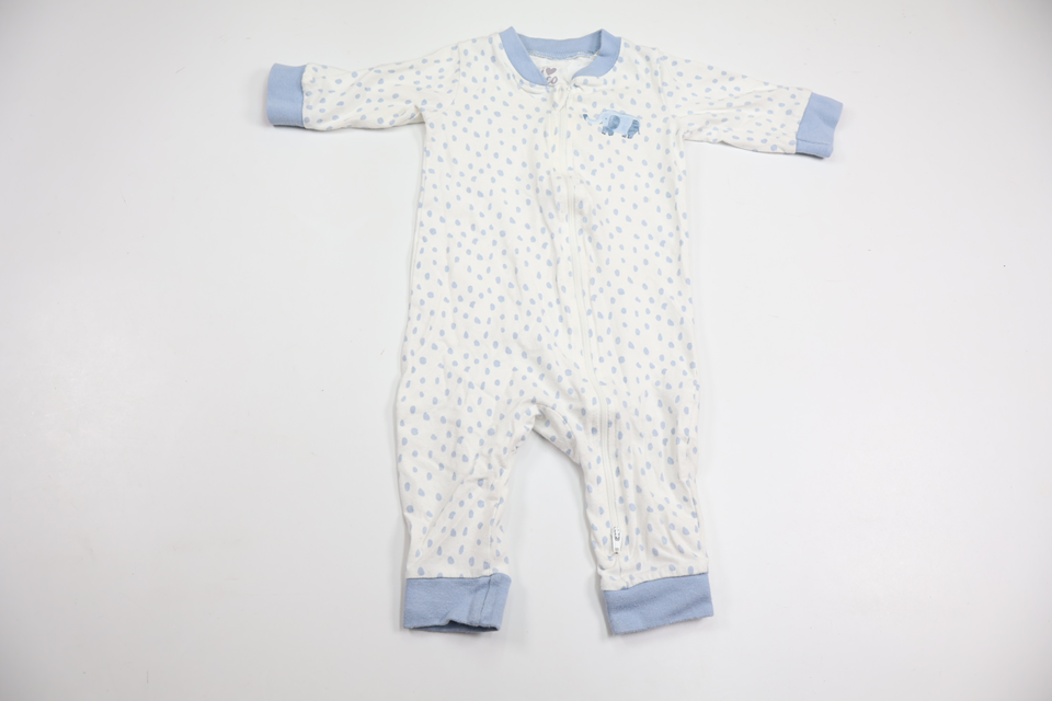 Pyjamas från ICA I Love Eco - Storlek 62 - Vit