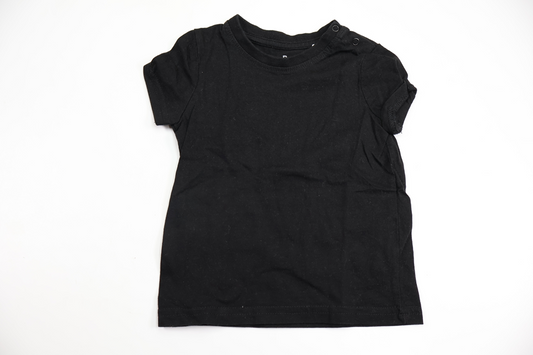 T-shirt från Basic U - Storlek 74 - Svart
