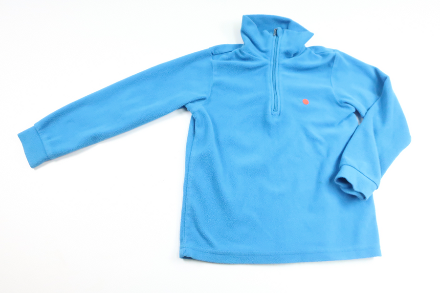 Fleece sweater from Brugi - Size 116/122 - Blue