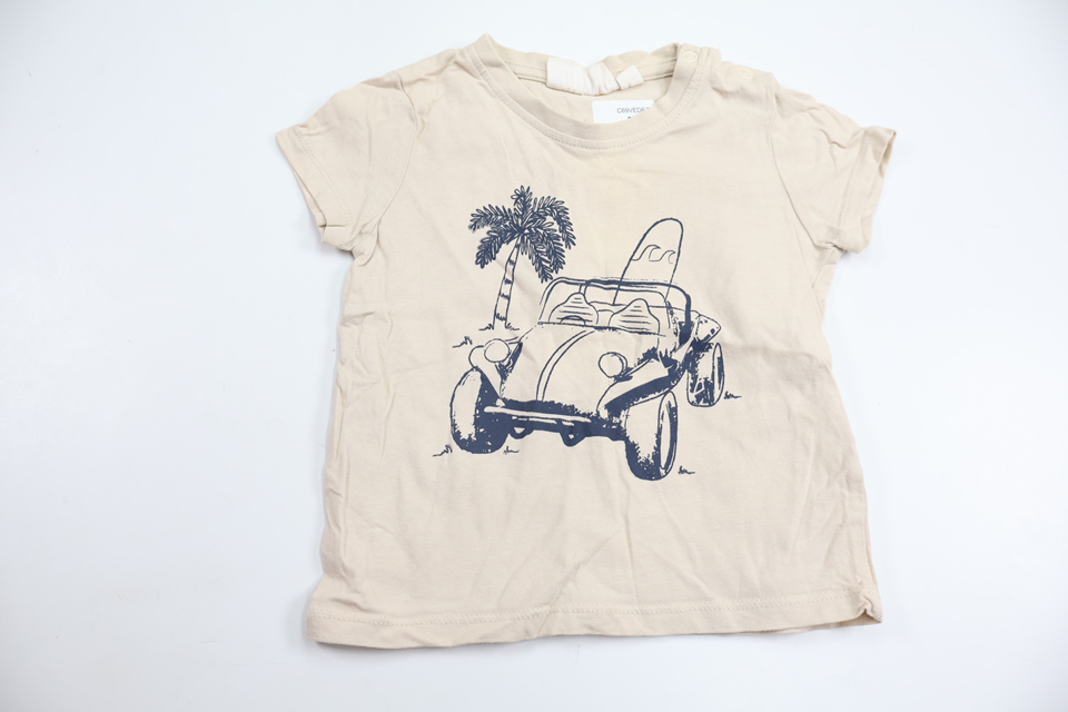 T-shirt från Denim Day - Storlek 80 - Beige