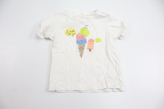 T-shirt från Lindex - Storlek 68 - Vit