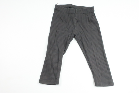 Ribbed trousers from H&M - Size 86 - Black
