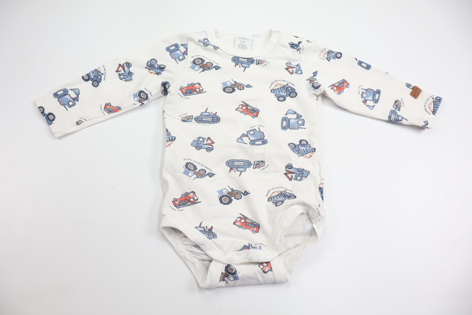 Body från Lindex - Storlek 68 - Vit