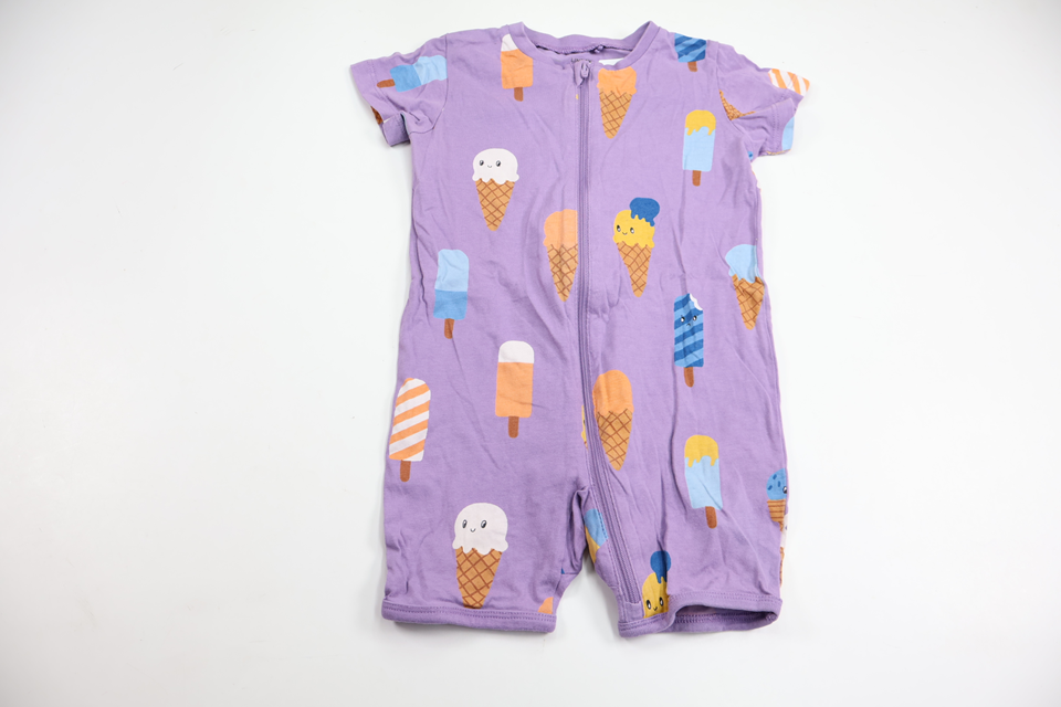Pyjamas med glassar från Lindex - Storlek 80 - Lila