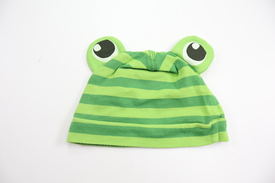 Mössa med groda från H&M - Storlek 50 - Grön
