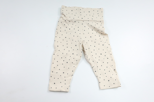 Polka dot trousers from Lindex - Size 62 - Beige