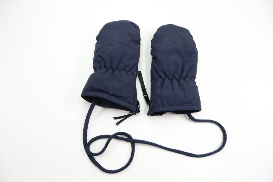 Fleece-lined Mittens from Unknown - Size 62/68 - Navy Blue
