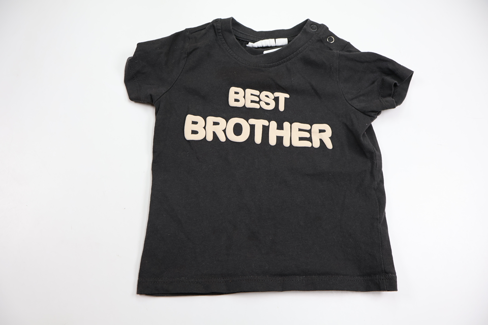 T-shirt "Best Brother" från Wai Wai - Storlek 80 - Grå