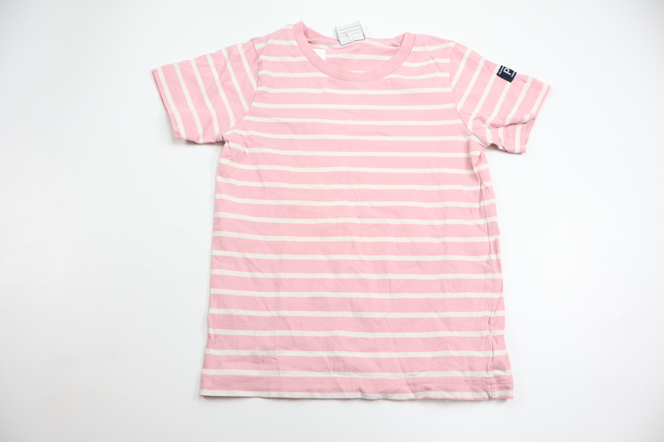 Randig t-shirt från Polarn o. Pyret - Storlek 104 - Rosa