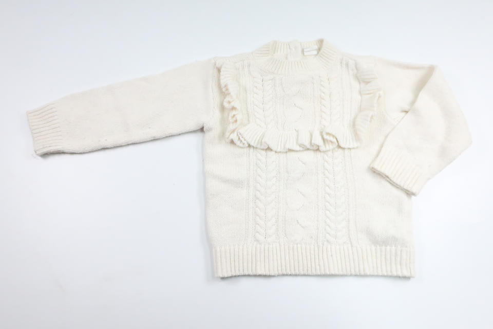 Knitted sweater from H&M - Size 86 - Off-white