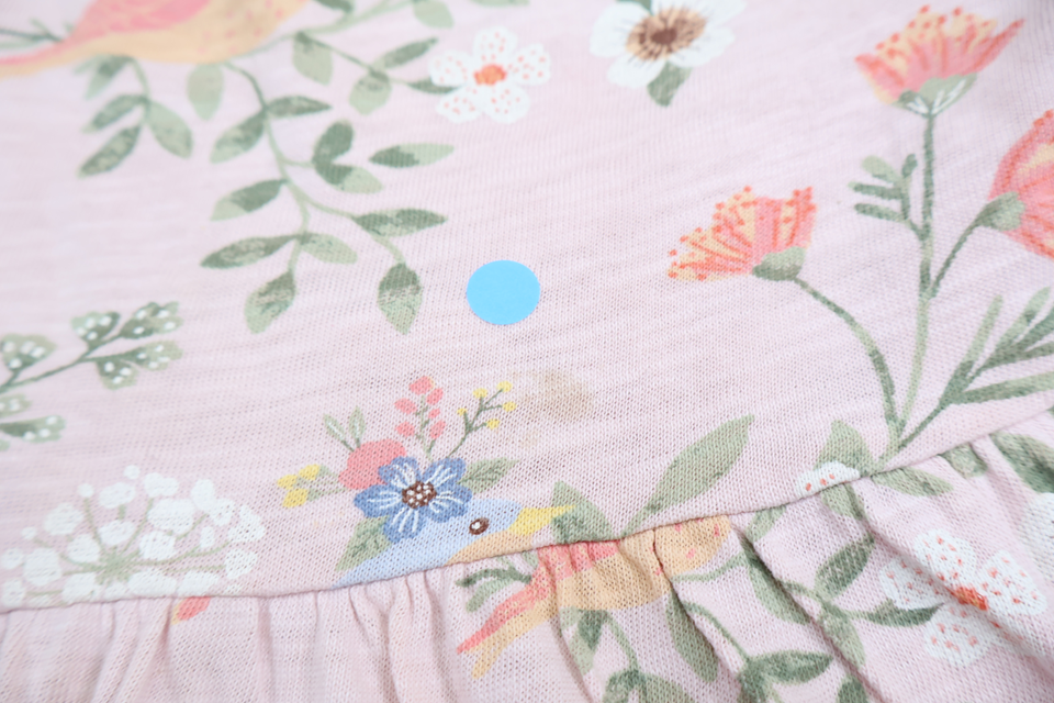Blommig klänning från Lindex - Storlek 98/04 - Rosa