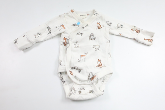 Wrap bodysuit from Newbie - Size 50 - White