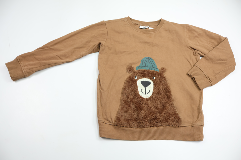 Sweatshirt från Kappahl - Storlek 122/128 - Brun