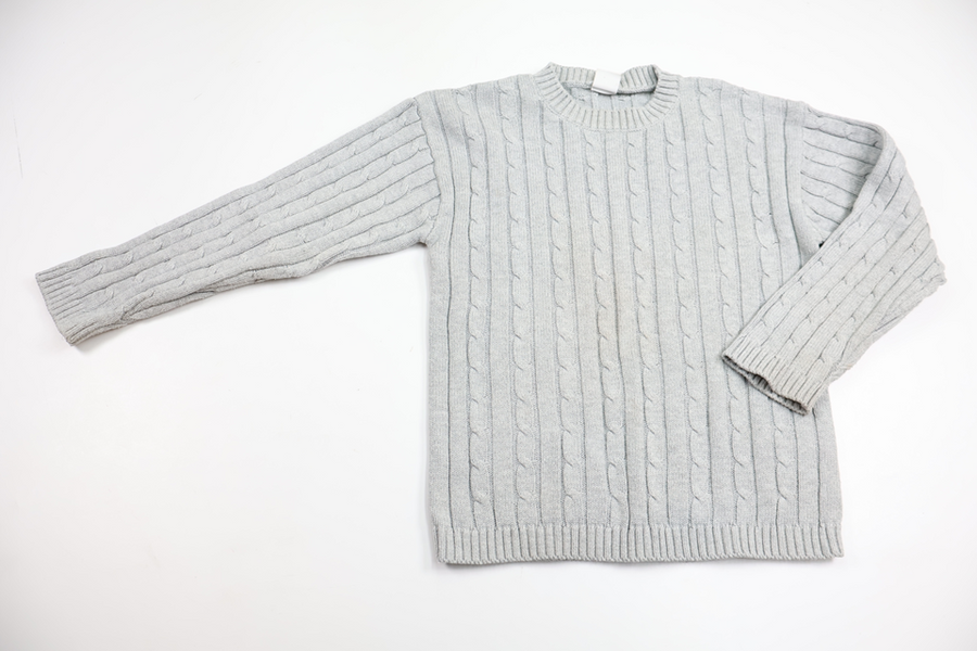 Knitted sweater from Lindex - Size 128 - Grey