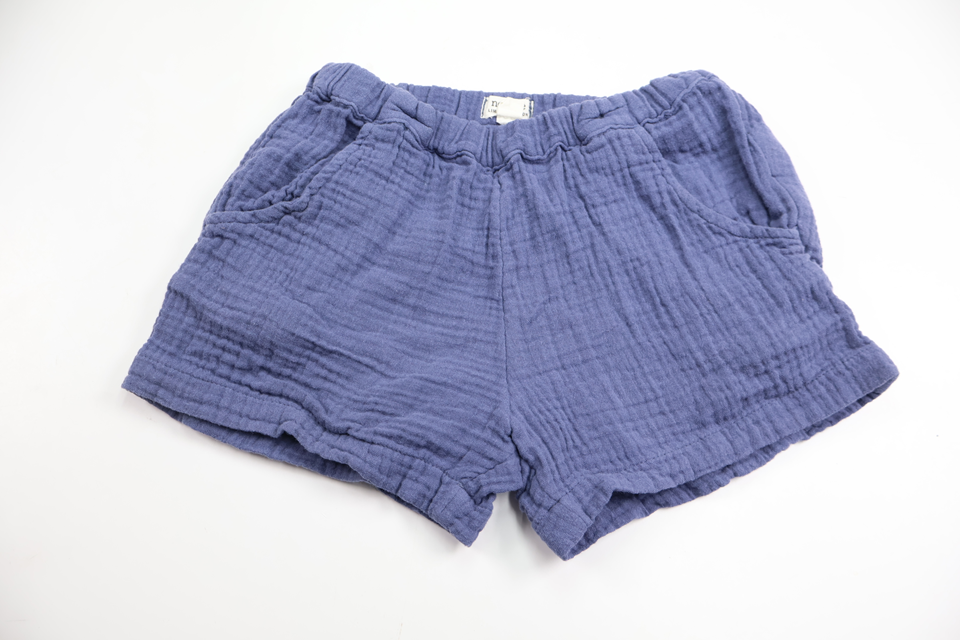 Shorts i muslintyg från Newbie Limited Edition - Storlek 104 - Blå