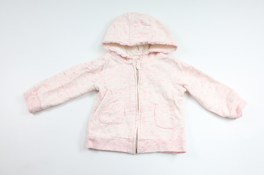 Hooded jacket from H&amp;M - Size 74 - Pink