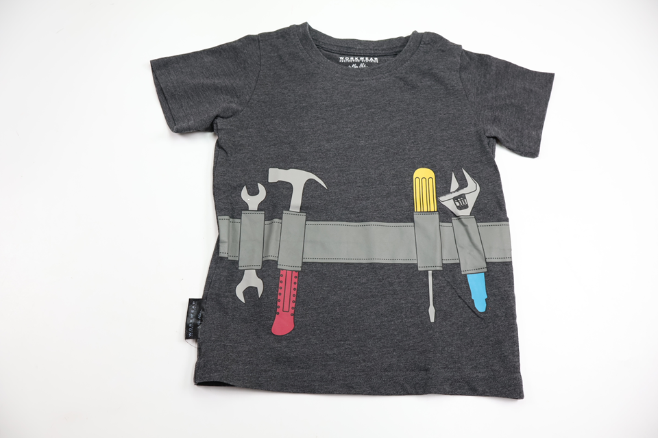 T-shirt från Workwear - Storlek 98/104 - Grå
