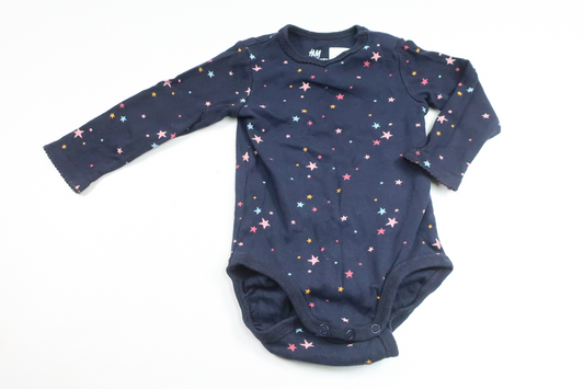 Bodysuit from H&M - Size 74 - Navy blue