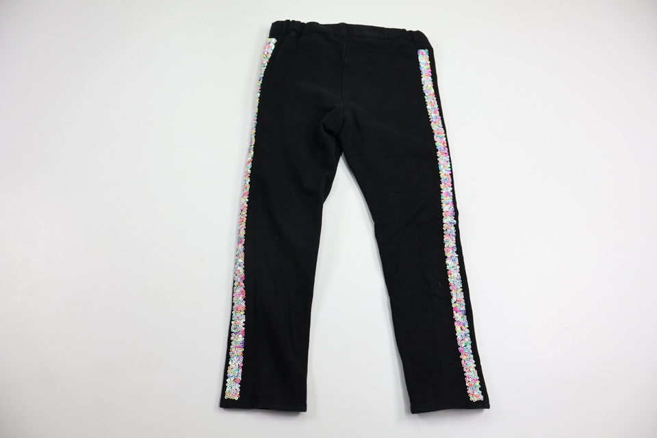 Byxor med paljetter från H&M - Storlek 98/104 - Svart